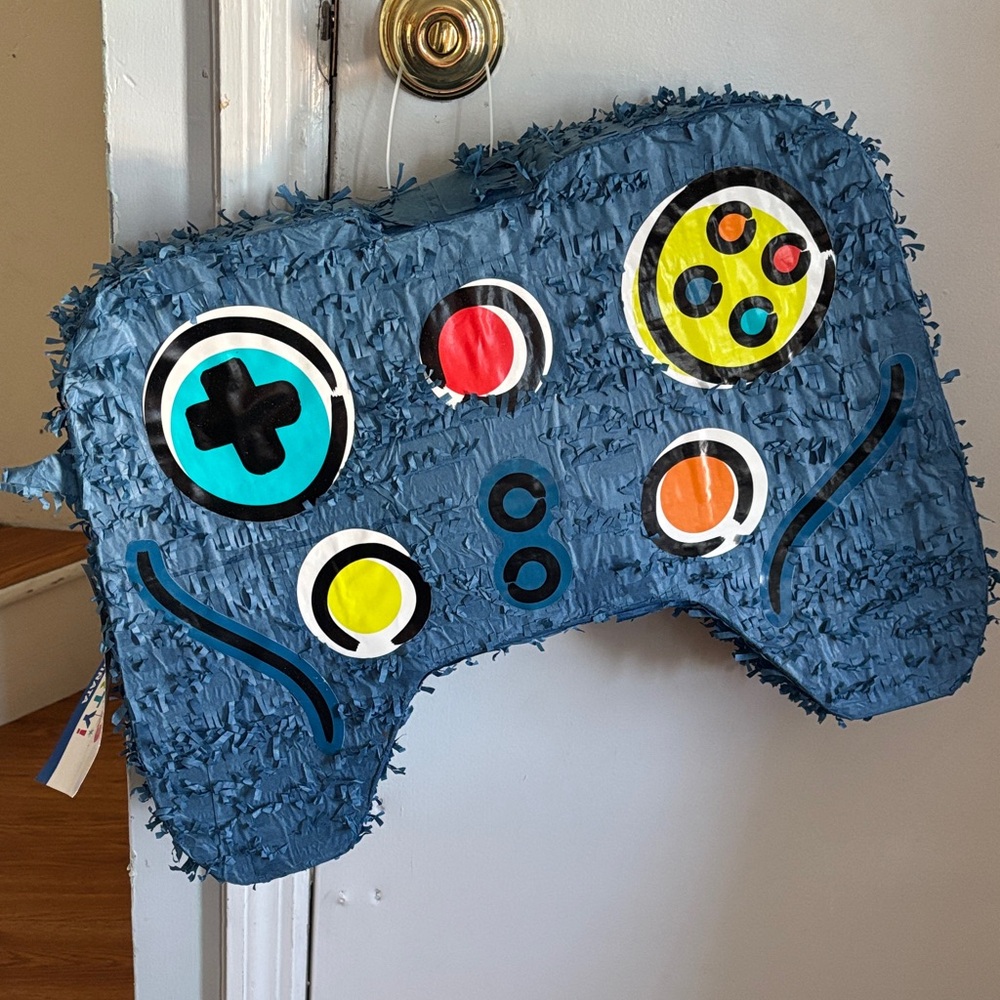 Blue Game Controller Piñata